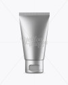 Metallic Cosmetic Tube Mockup