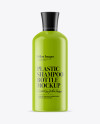 Glossy Shampoo Bottle Mockup