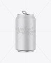 330ml Matte Aluminium Can Mockup