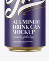 330ml Matte Aluminium Can Mockup