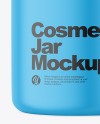 Matte Cosmetic Jar Mockup