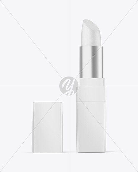 Opened Glossy Lipstick Mockup