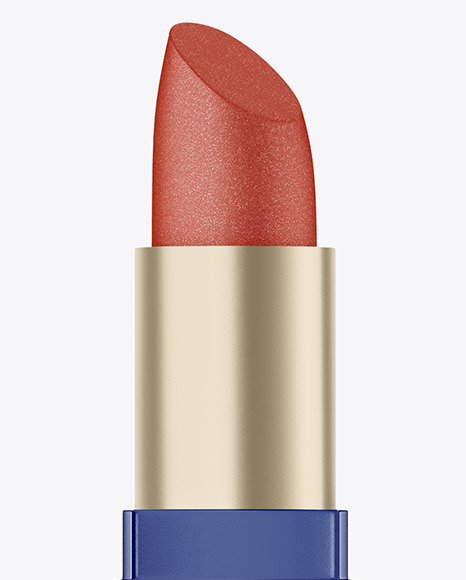 Opened Glossy Lipstick Mockup