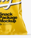 Glossy Snack Pack Mockup