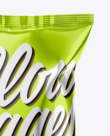 Metallic Snack Pack Mockup