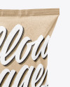 Kraft Paper Snack Pack Mockup