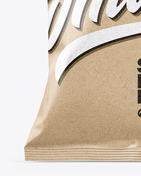 Kraft Paper Snack Pack Mockup