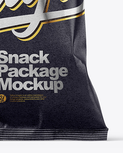 Kraft Paper Snack Pack Mockup