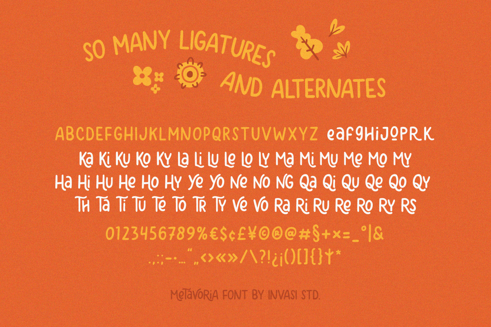 Metavoria - Playful Font Metavoria - Playful Font
