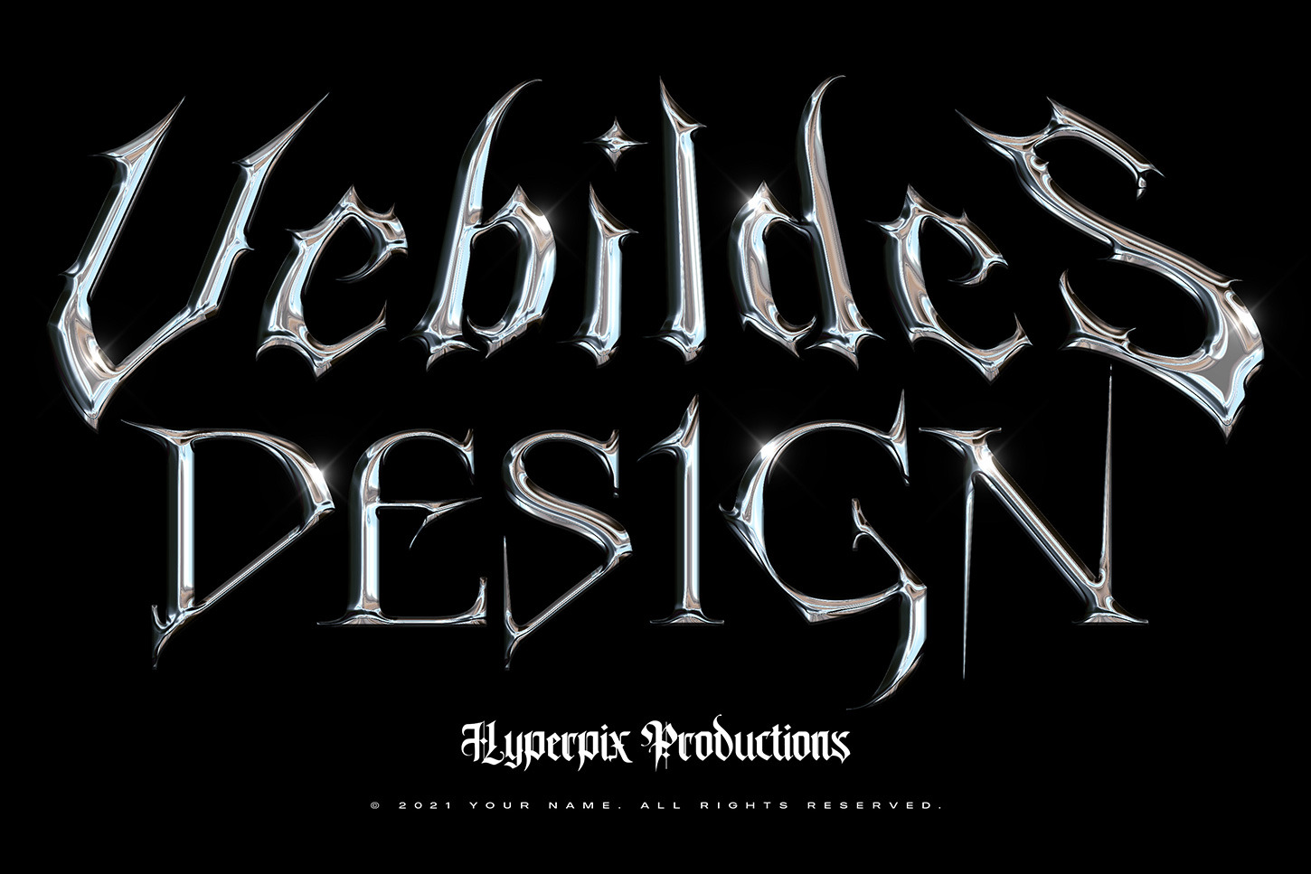 Chrome Text / Logo Style Vol.5 Chrome Text / Logo Style Vol.5
