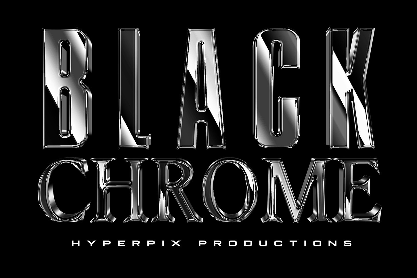 Chrome Text / Logo Style Vol.5