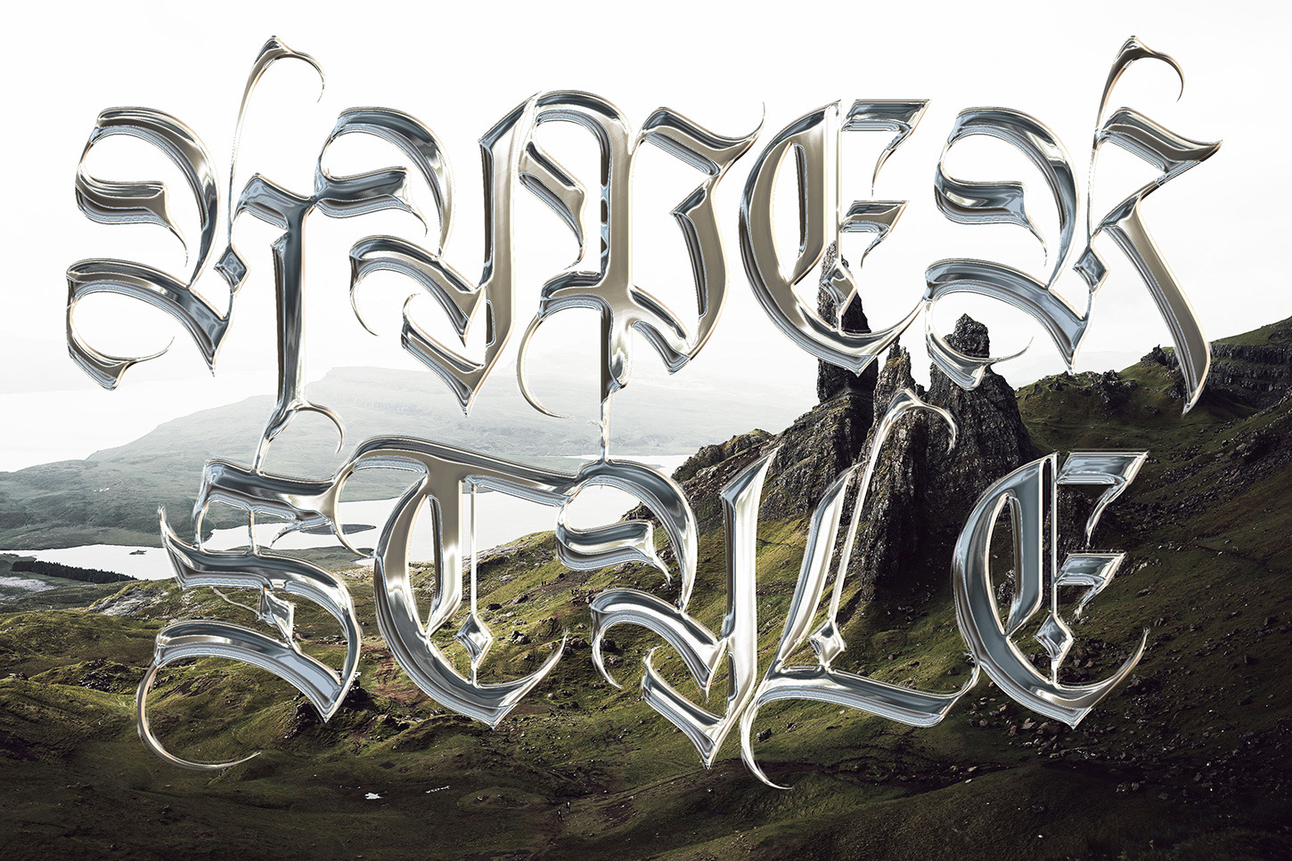 Chrome Text / Logo Style Vol.5 Chrome Text / Logo Style Vol.5