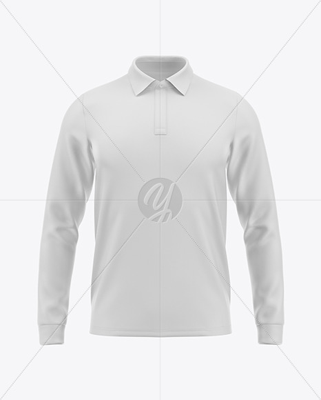 Polo Shirt Mockup - Front View