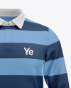 Polo Shirt Mockup - Front View