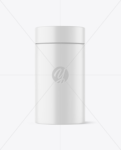 Matte Plastic Bottle Mockup