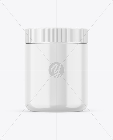 Glossy Jar Mockup