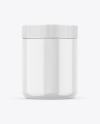 Glossy Jar Mockup