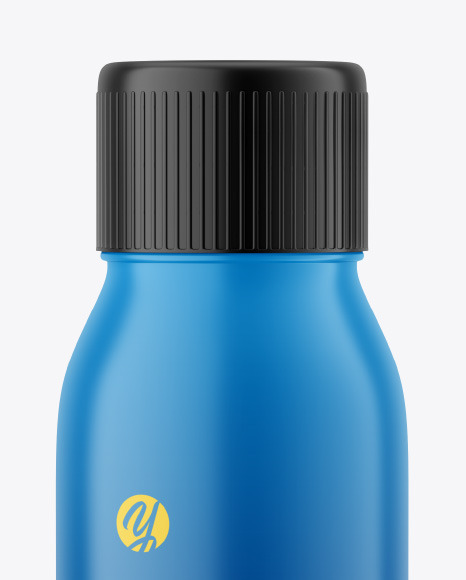 Matte Plastic Bottle Mockup