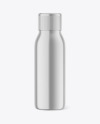 Metallic Plastic Bottle Mockup