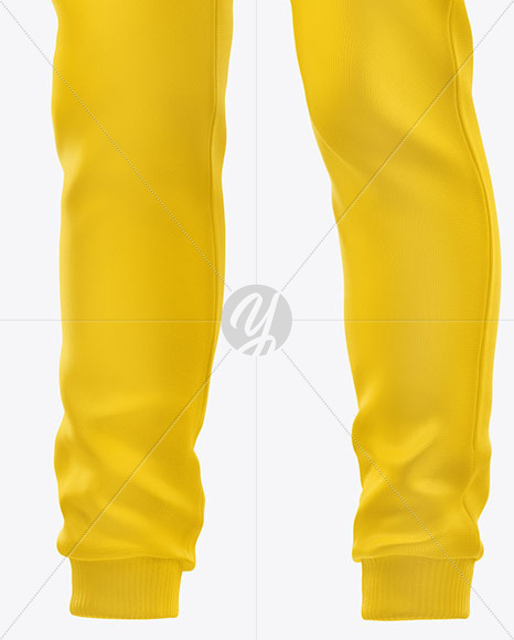 Pants Mockup - Half Side View