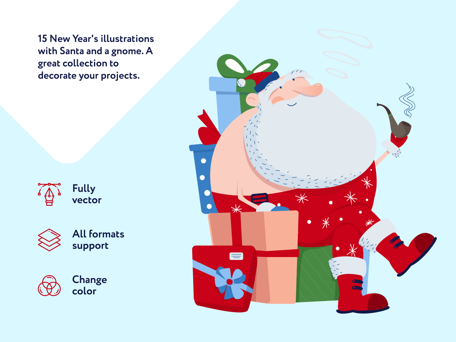 Krispy Santa Illustrations Krispy Santa Illustrations