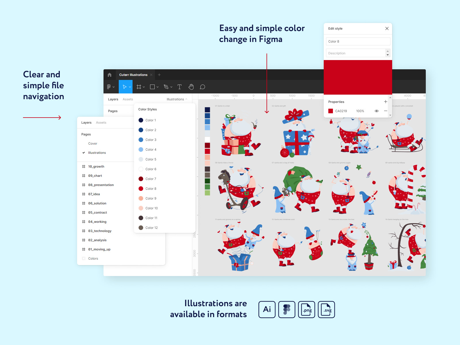 Krispy Santa Illustrations Krispy Santa Illustrations