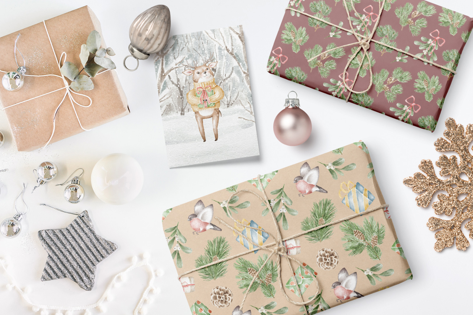Christmas forest bundle Christmas forest bundle