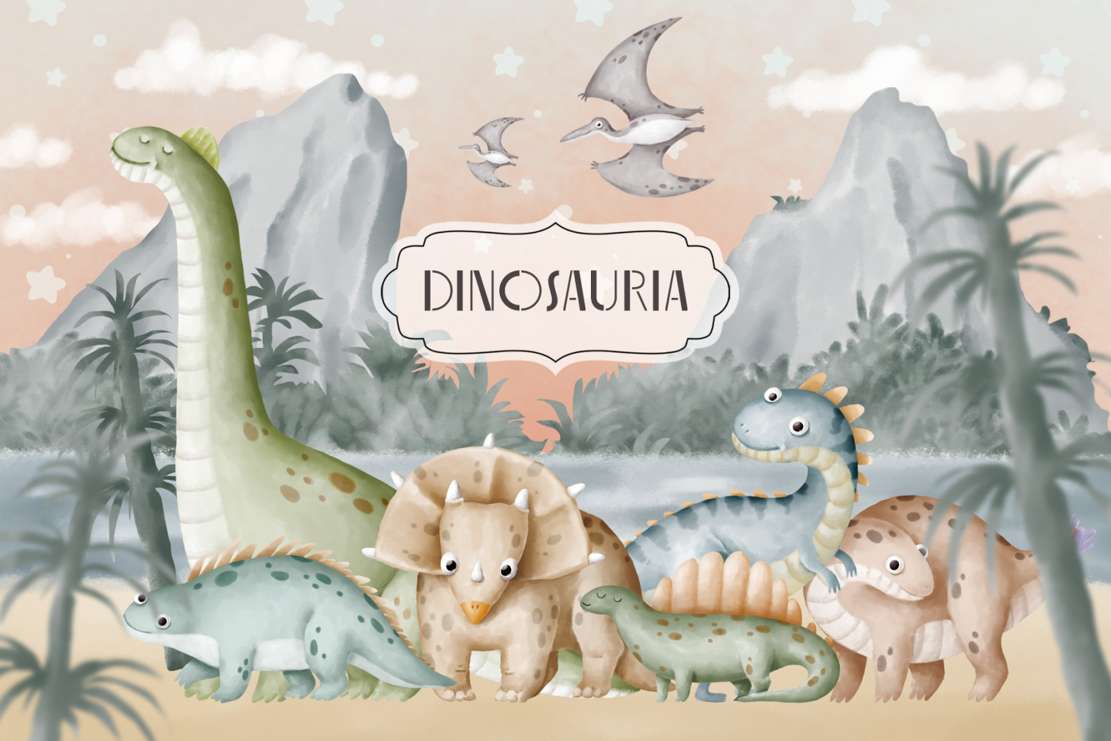 Cute Dinosaurs Cute Dinosaurs