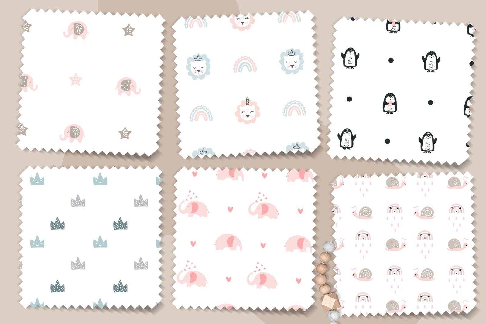 Baby nordic patterns