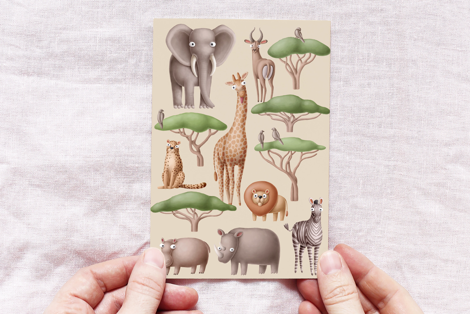 Little Safari clipart set