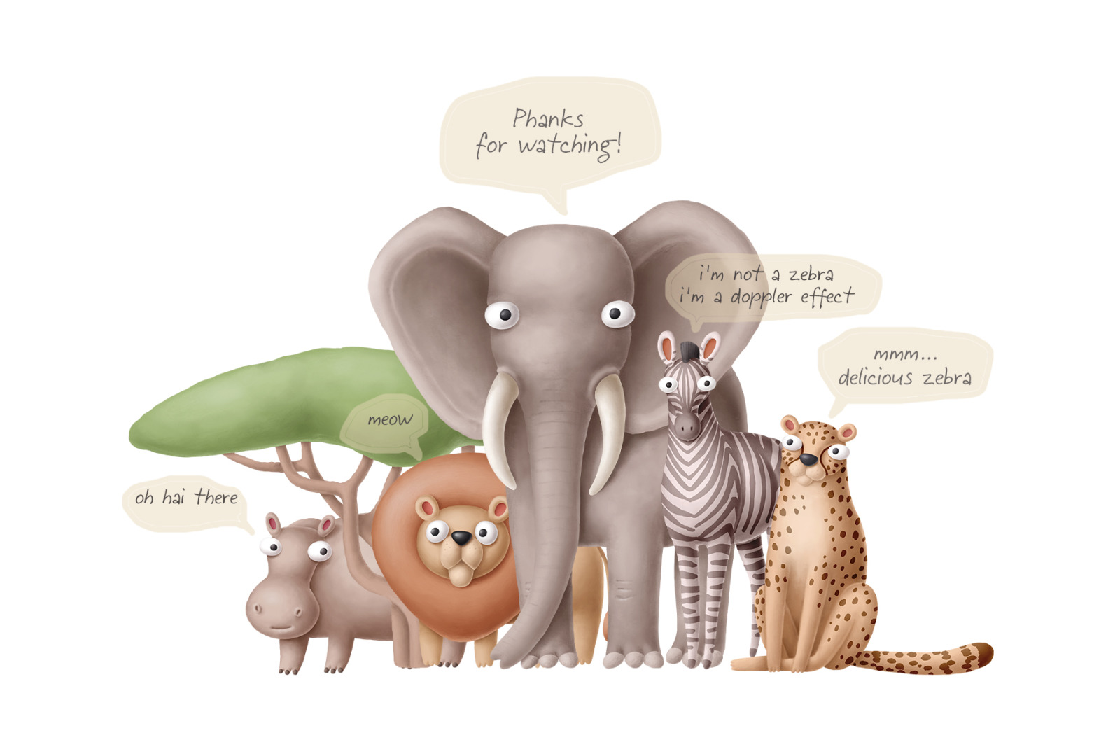 Little Safari clipart set Little Safari clipart set