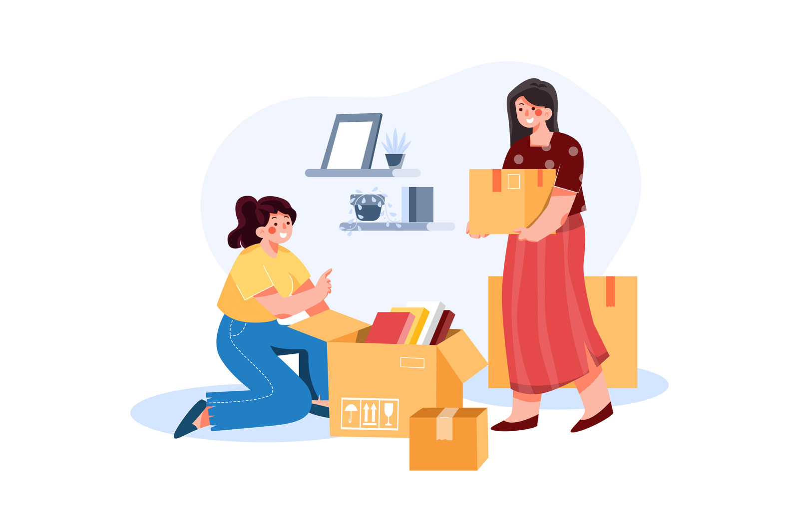 M371_Moving House Illustration Pack M371_Moving House Illustration Pack