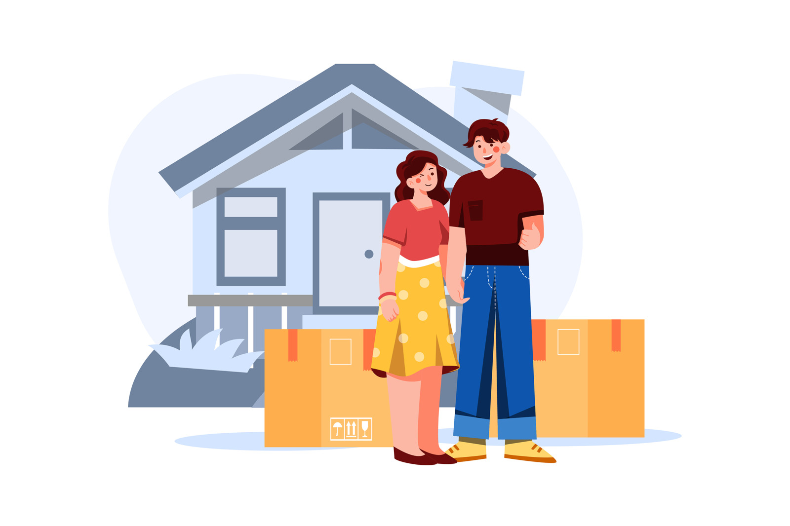 M371_Moving House Illustration Pack M371_Moving House Illustration Pack