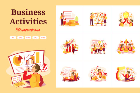 M362_Business Illustration Pack - Project idea