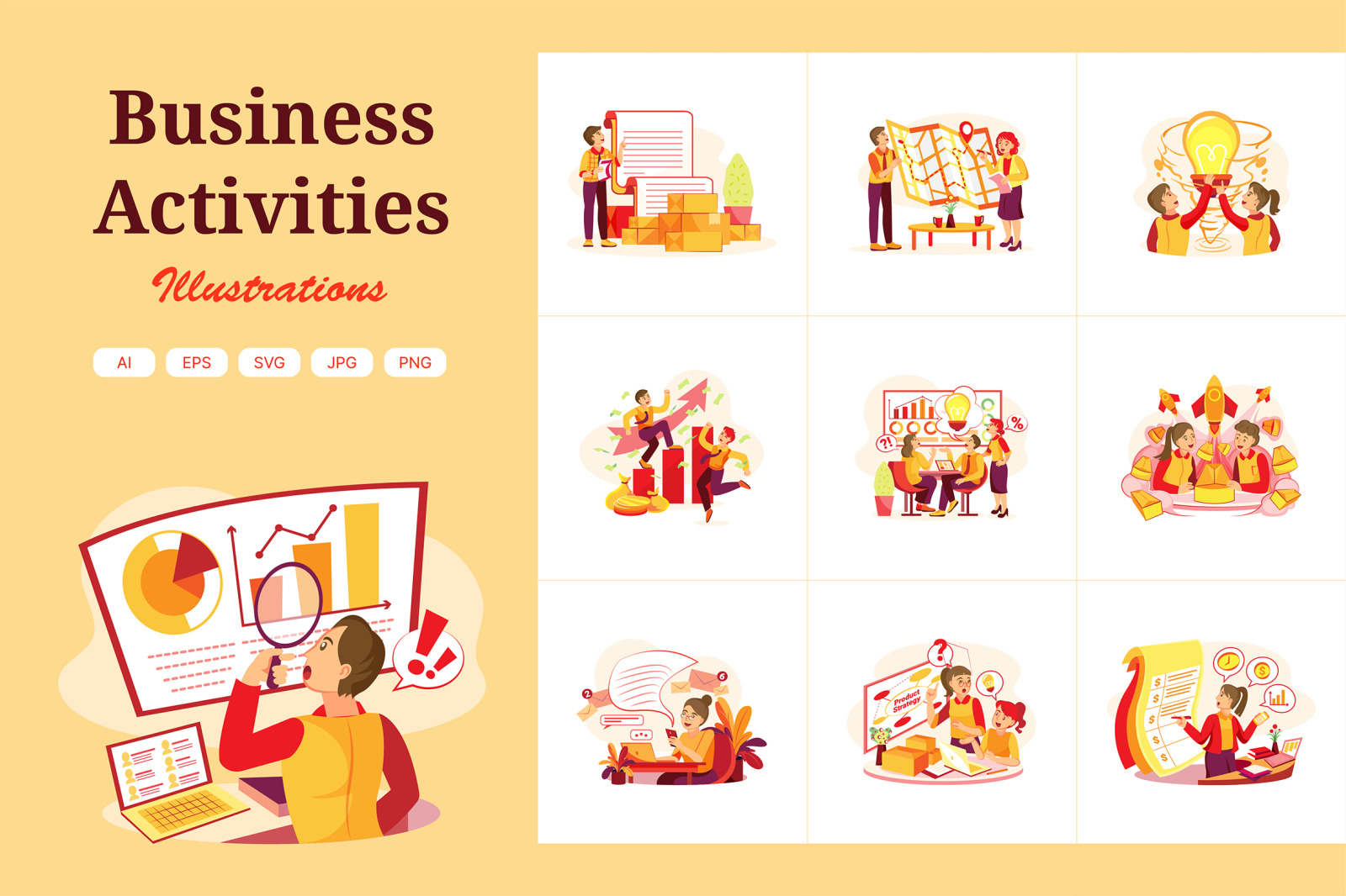 M362_Business Illustration Pack M362_Business Illustration Pack