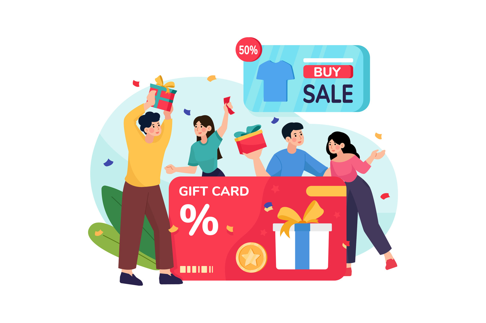 M336_Customer Loyalty Illustration Pack M336_Customer Loyalty Illustration Pack
