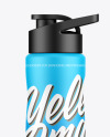 Matte Sports Bottle Mockup