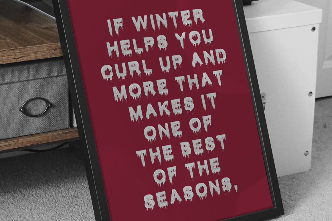 Icicle Font Icicle Font