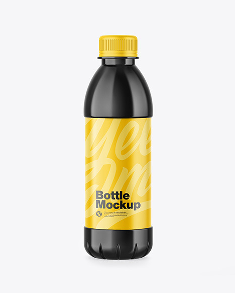 Glossy Bottle Mockup - Packreate+»+Cola/soda+Bottle+Pet+-+Mockup