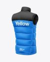 Matte Down Vest Mockup