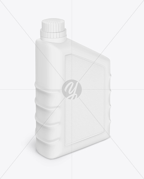 Matte Motor Oil Bottle Mockup