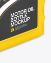 Matte Motor Oil Bottle Mockup