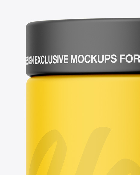 Matte Jar Mockup