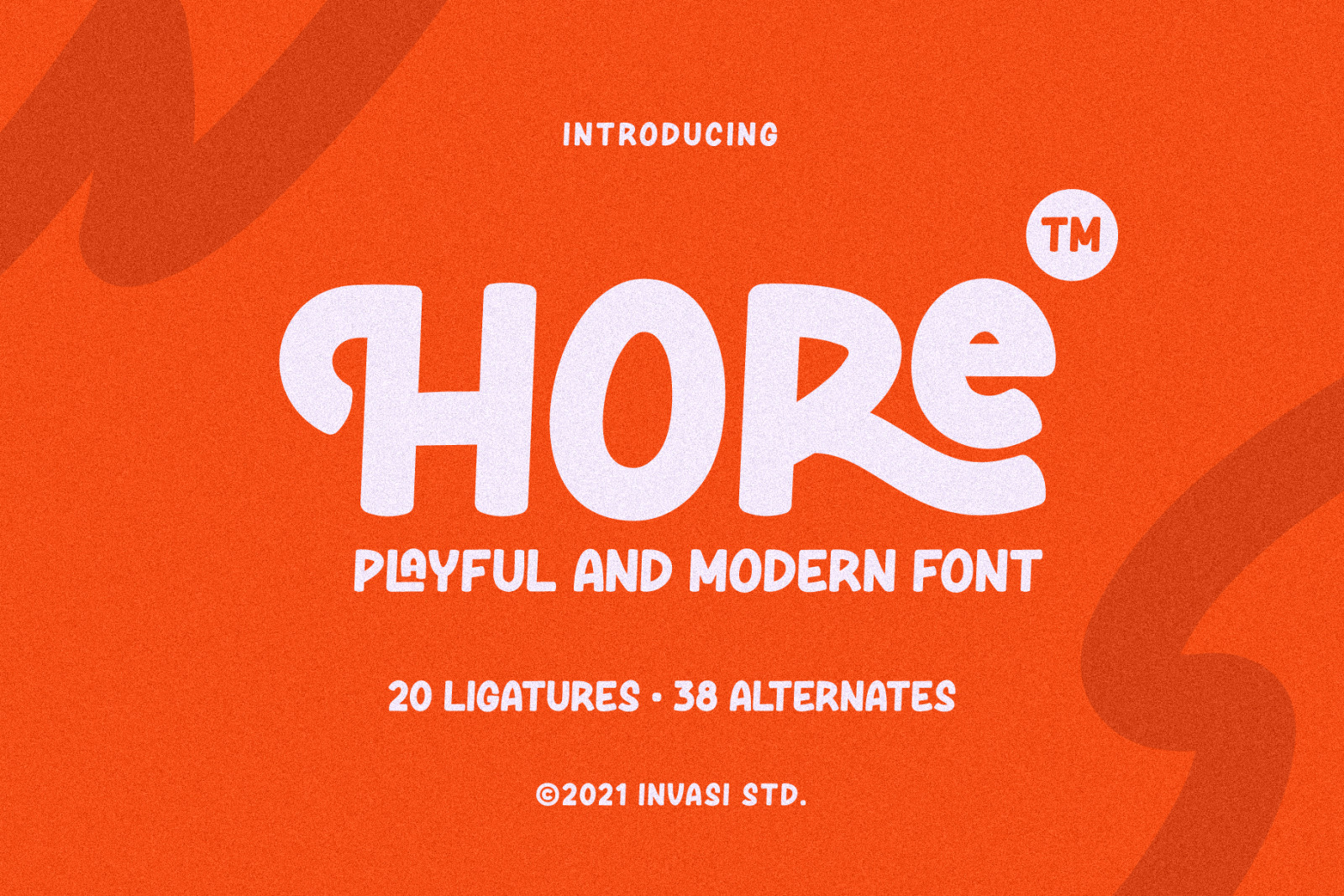 Hore - Playful Font Hore - Playful Font
