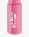 Glossy Lip Balm Mockup