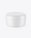 Matte Cream Jar Mockup