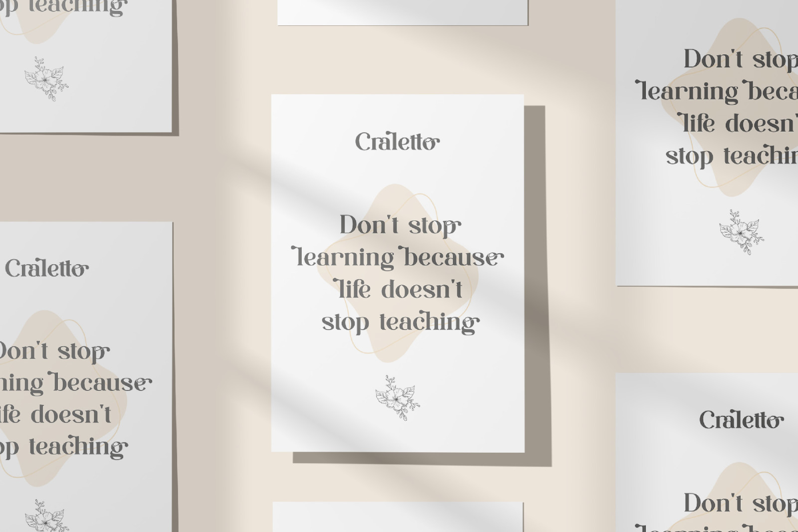Craletto Font Craletto Font