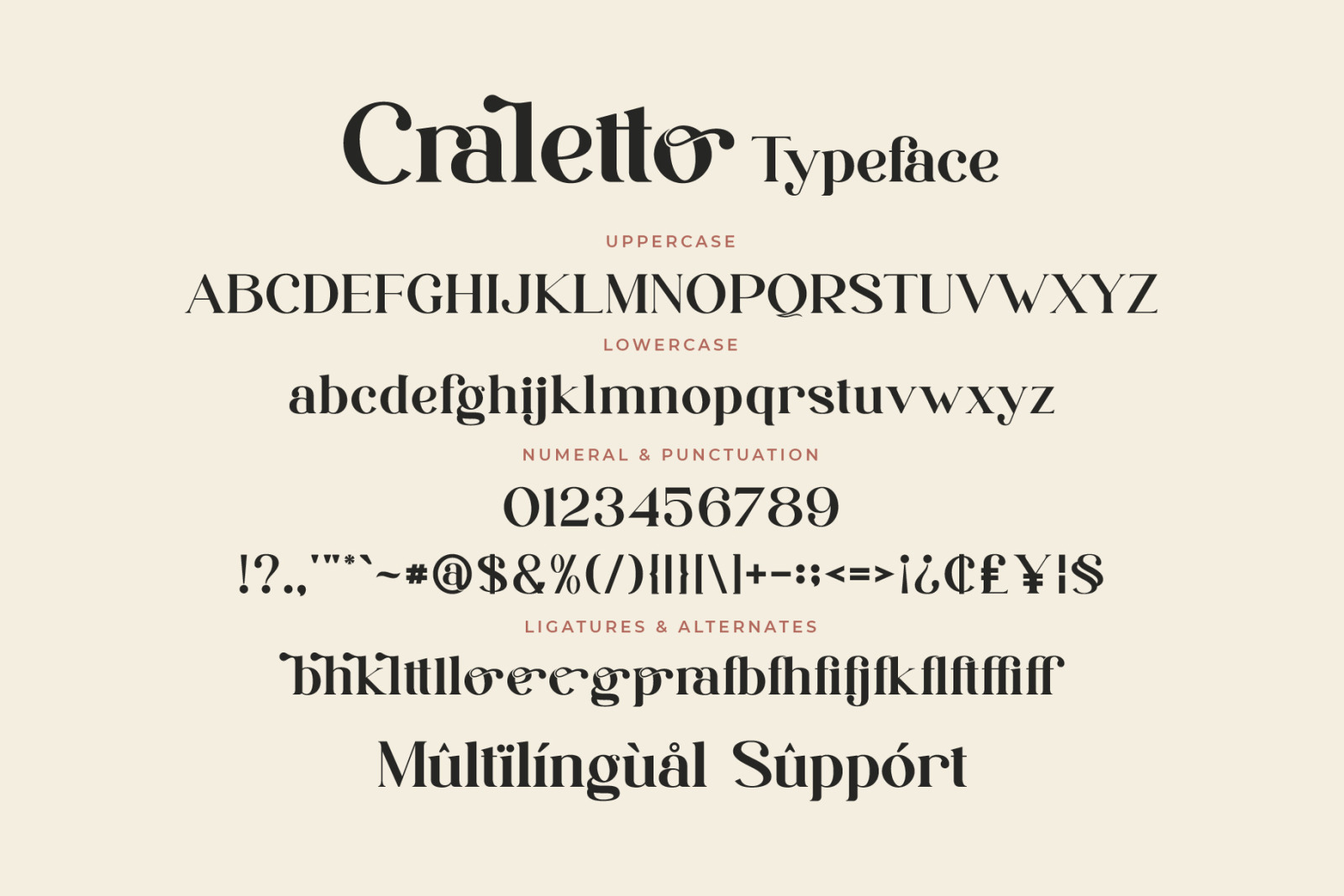 Craletto Font Craletto Font