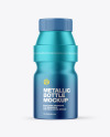 Metallized Bottle Mockup