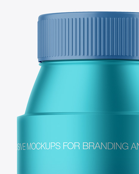 Metallized Bottle Mockup